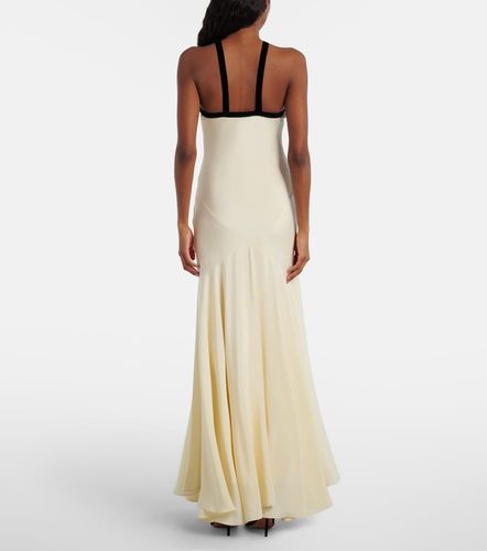 Maxikleid aus Seide mit Samt - Rodarte - Modalova