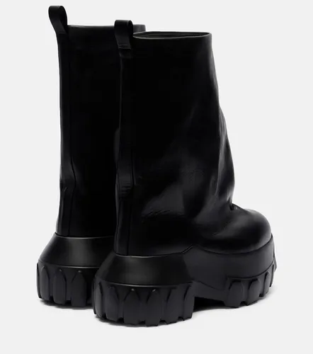Botas Mega Tractor de piel - Rick Owens - Modalova