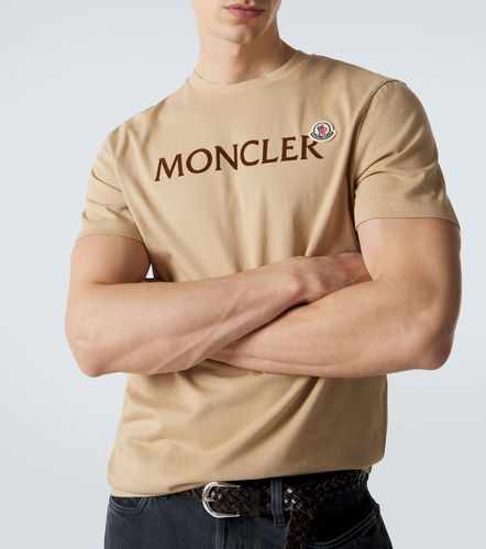 Camiseta de jersey de algodón - Moncler - Modalova