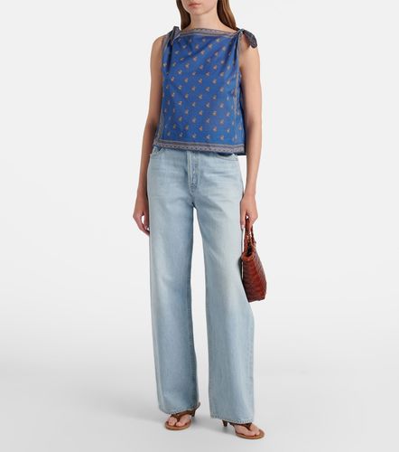Dôen Top Amalia de algodón estampado - Doen - Modalova