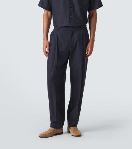 Dolce&Gabbana Linen tapered pants - Dolce&Gabbana - Modalova