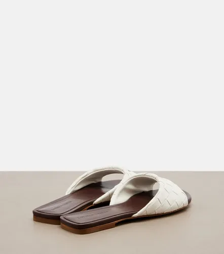 Bottega Veneta Livia leather mules - Bottega Veneta - Modalova