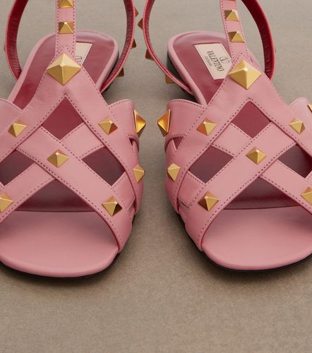 Sandali slingback Rockstud in pelle - Valentino Garavani - Modalova