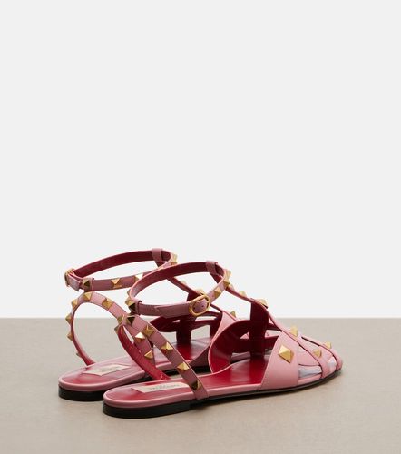 Rockstud leather slingback sandals - Valentino Garavani - Modalova