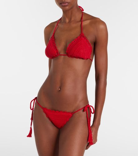 Top bikini in cotone crochet - Anna Kosturova - Modalova