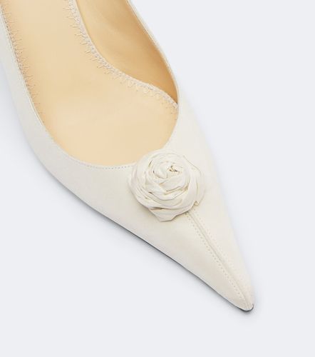 Slingback-Pumps aus Satin - Magda Butrym - Modalova