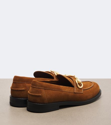 Boulevard Horsebit suede loafers - Gucci - Modalova