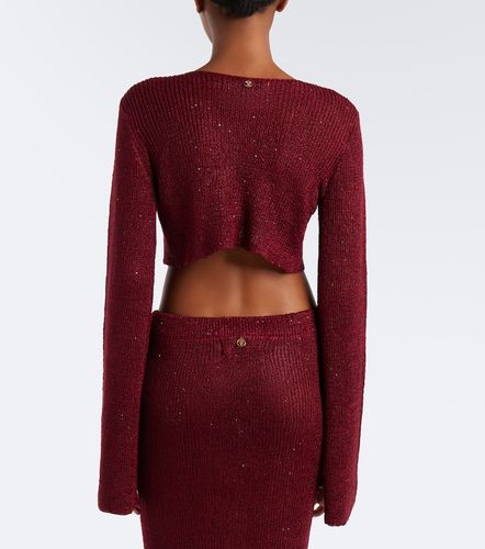 Alma cropped sequined cardigan - Bananhot - Modalova