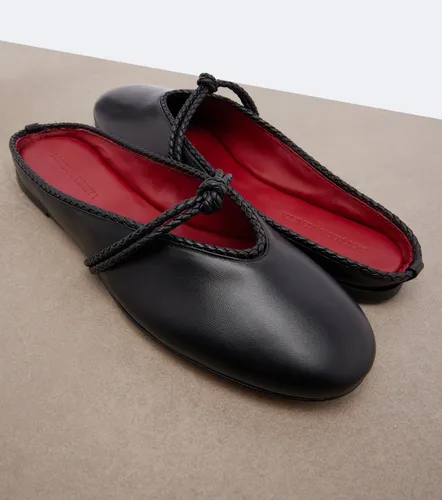 Bottega Veneta Lucia leather mules - Bottega Veneta - Modalova
