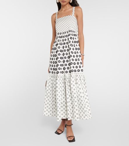 Vestido midi en mezcla de algodón - Tory Burch - Modalova