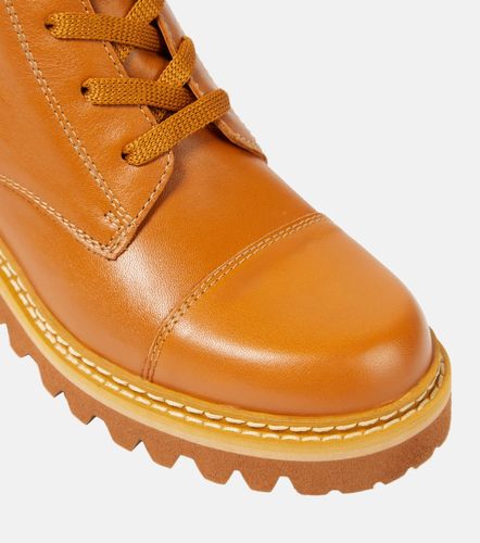 Mallory leather lace-up boots - See By Chloe - Modalova