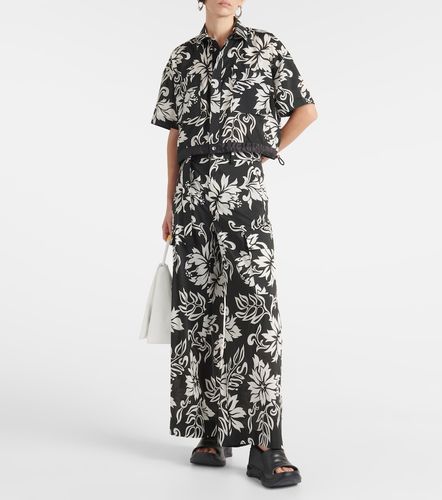 Pantaloni a gamba larga e vita alta - Sacai - Modalova