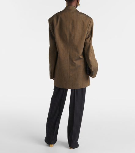 Double-breasted cotton-blend blazer - Dries Van Noten - Modalova