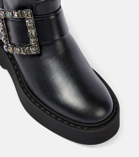 Viv' Rangers leather combat boots - Roger Vivier - Modalova