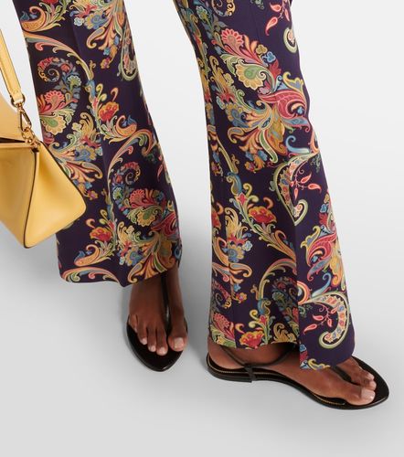 Etro Paisley high-rise flared pants - Etro - Modalova