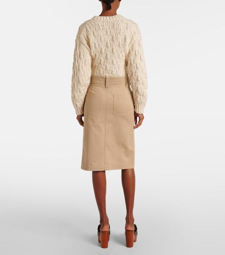 Chloé Falda cargo Saharienne de algodón - Chloe - Modalova
