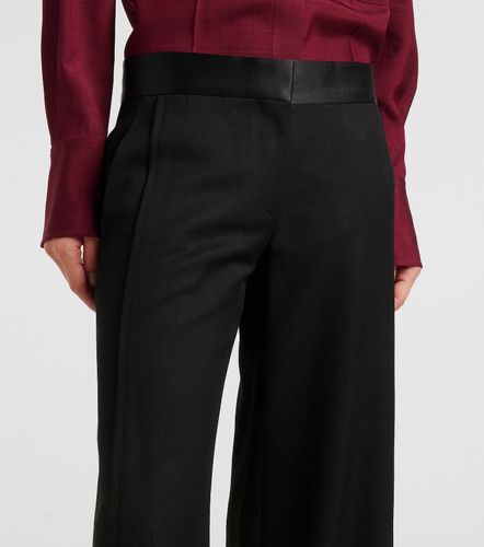 Pantaloni Side Panel in misto lana - Victoria Beckham - Modalova