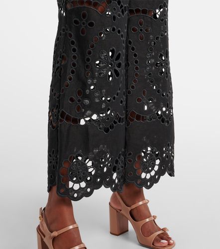 Pantaloni Pop in lino con ricamo - Zimmermann - Modalova