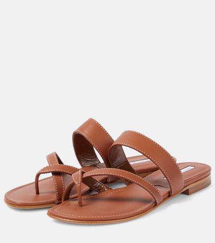Susacru leather sandals - Manolo Blahnik - Modalova