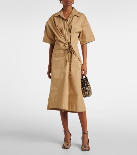 Vestido envolvente de algodón - Dries Van Noten - Modalova