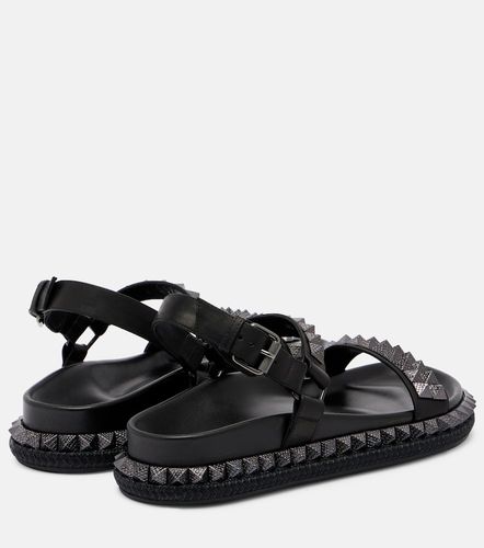 Sandali Pyrabizz in pelle con borchie - Christian Louboutin - Modalova