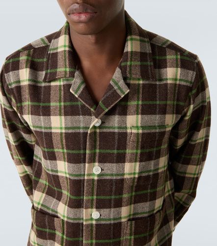 Woodcrest plaid wool flannel overshirt - Bode - Modalova