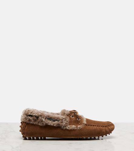 Mocasines de ante con cuentas Monili - Brunello Cucinelli - Modalova