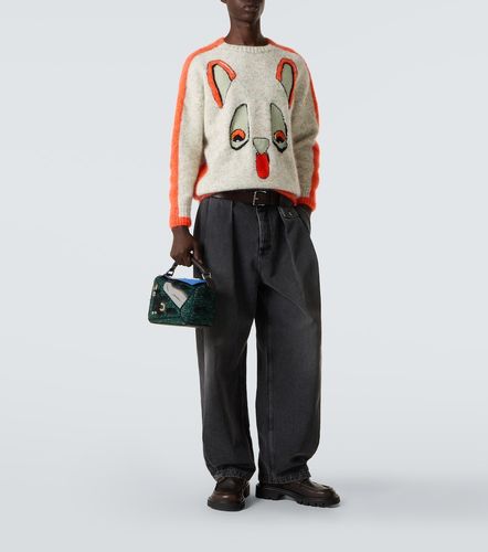 X Louis Wain - Pullover in misto lana e mohair - Loewe - Modalova
