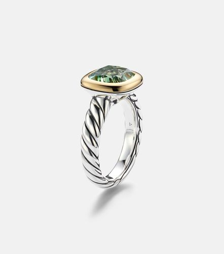 Anello DY Mercer® in sterling e oro 18kt con prasiolite - David Yurman - Modalova