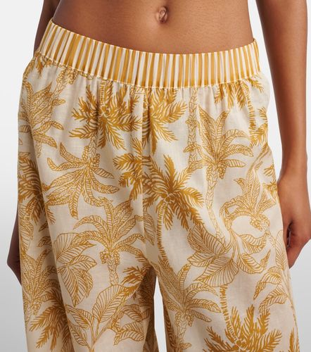 Pantaloni Itinerant in cotone con stampa - Eres - Modalova