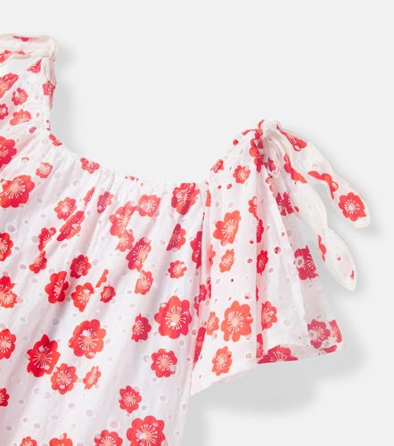Fábula Vestido Florinha de algodón con bordado inglés - Fabula - Modalova