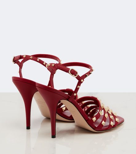 Rockstud leather sandals - Valentino Garavani - Modalova