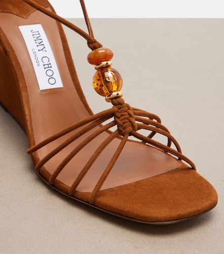 Sandali Lova in suede con zeppa - Jimmy Choo - Modalova