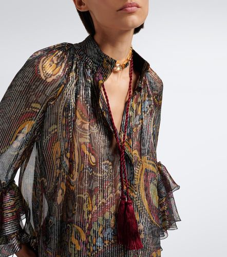 Collar Leah de seda con cristales - Jennifer Behr - Modalova