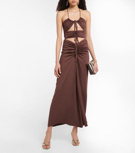 Abito lungo con cut-out - Christopher Esber - Modalova
