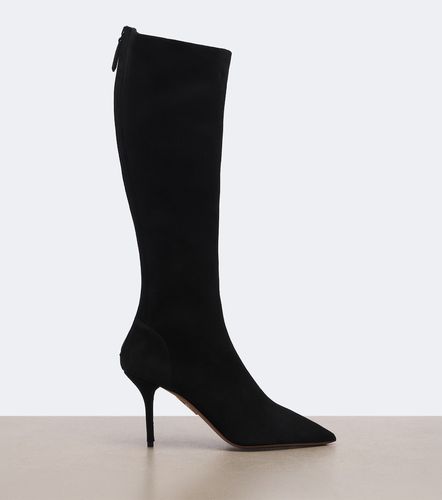 Saint Honore 85 suede boots - Aquazzura - Modalova