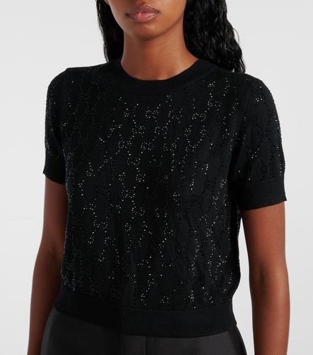 Gucci GG Crystal wool top - Gucci - Modalova
