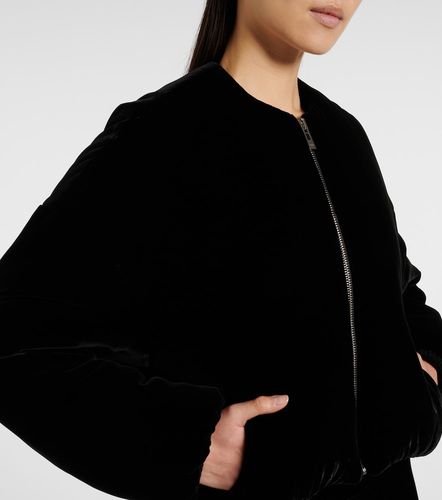 Alaia Velvet bomber jacket - Alaia - Modalova