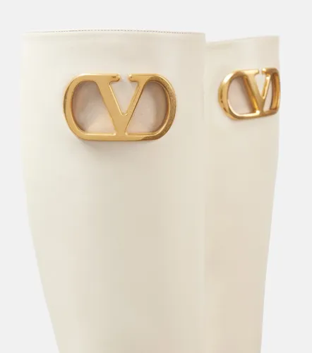VLogo Signature leather boots - Valentino Garavani - Modalova