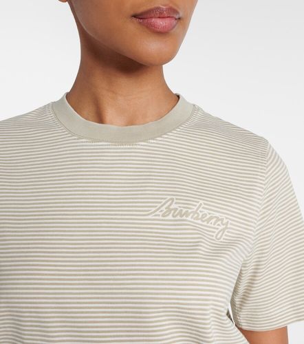 Camiseta de jersey de algodón - Burberry - Modalova