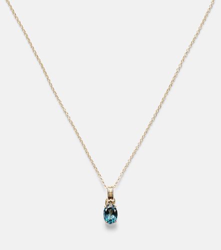 Collana Serenity in 14kt con spinello - Stone and Strand - Modalova