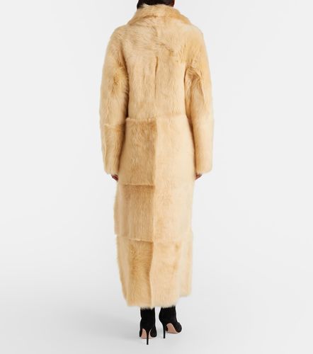 Evita Long shearling coat - Nour Hammour - Modalova