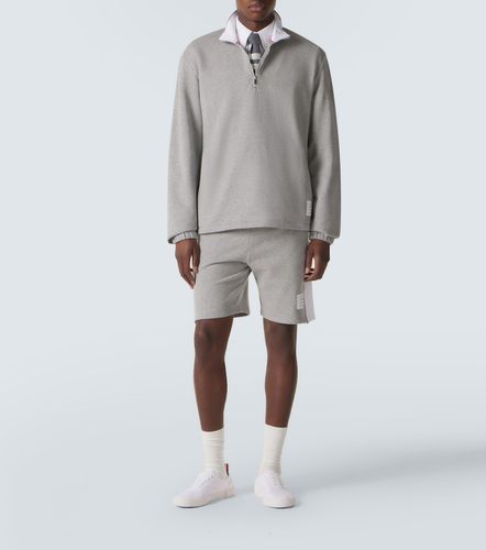 Shorts 4-Bar in jersey di cotone - Thom Browne - Modalova