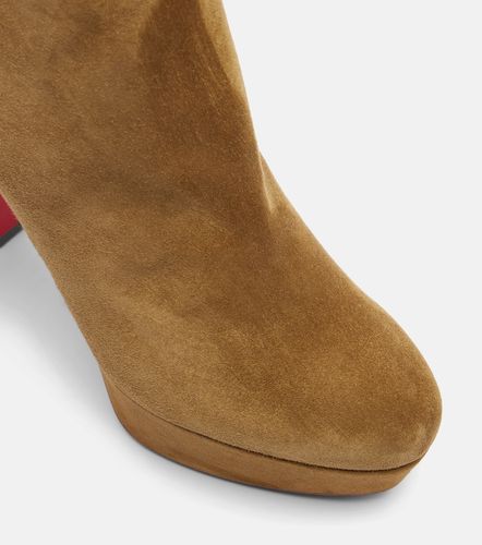 Ankle Boots Loo Booty 130 aus Veloursleder - Christian Louboutin - Modalova