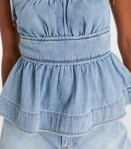 Zimmermann Wanderlust denim top - Zimmermann - Modalova
