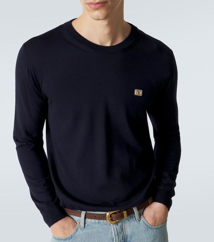 Pullover VLogo aus Schurwolle - Valentino - Modalova