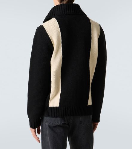 Pullover in lana vergine con zip - Valentino - Modalova