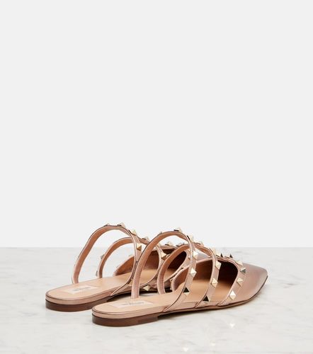 Rockstud leather mules - Valentino Garavani - Modalova