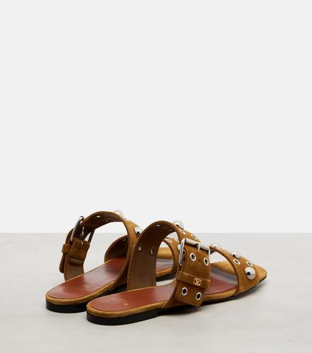 Nellcote studded suede sandals - Valentino Garavani - Modalova