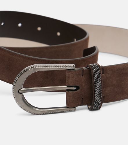 Brunello Cucinelli Cintura in suede - Brunello Cucinelli - Modalova